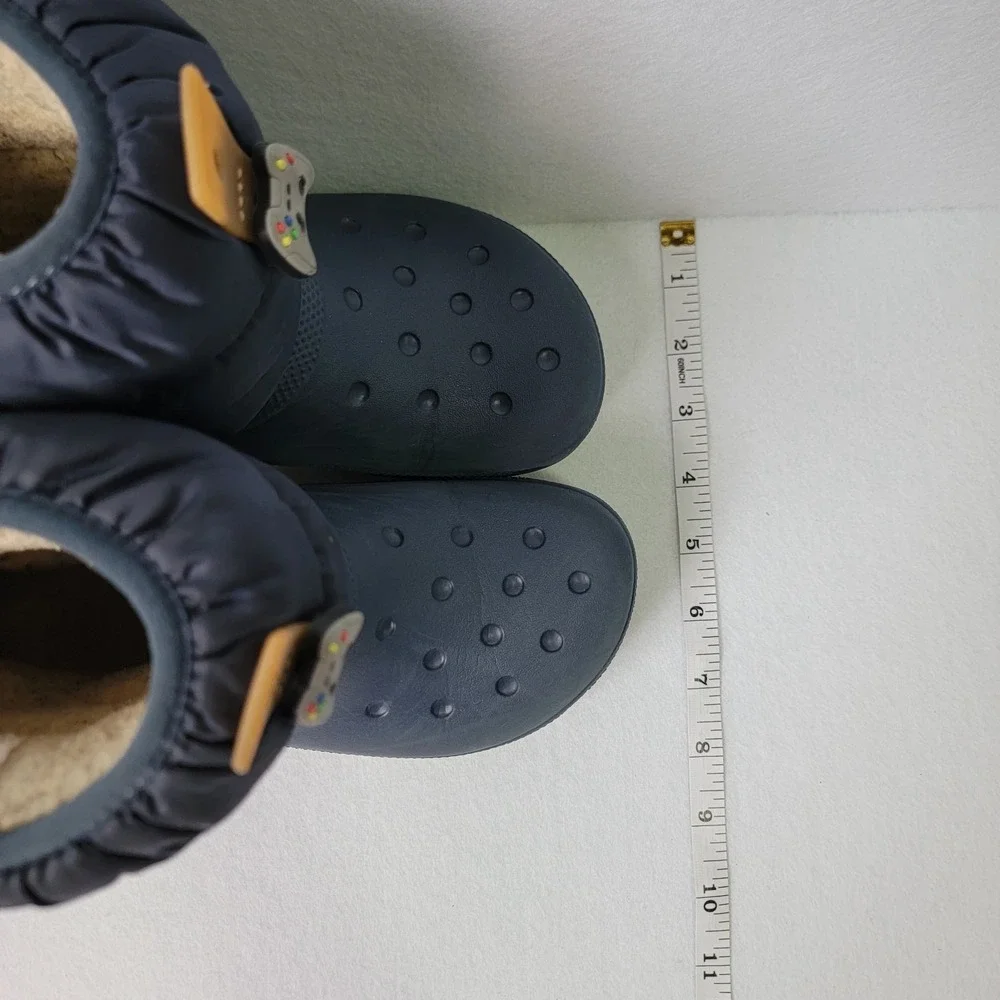 CROCS CLASSIC NEO PUFF WINTER SNOW RAIN INSULATED BOOT Size 1j Puffer Jibbets